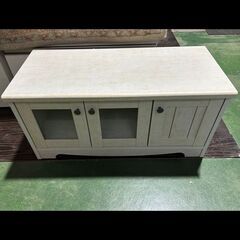 札幌お引き取り限定◆家具◆ニトリ◆TVボード/TV台/ローボード◆リズバレー SLM32V WH◆W80 D36 H39の画像