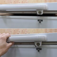 ≪yt1923ジ≫ JCM シェルパオリジナル超低温冷凍ストッカー JMCC-100-OR AC100V 幅68cm 104L 冷凍庫 簡易動作確認済 難あり 現状品 中古厨房機器/宮城県仙台市 61221-14の画像