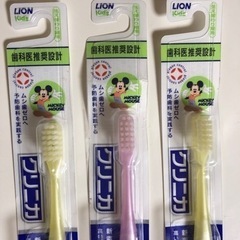 クリニカ　子ども用　歯ブラシ　3本の画像