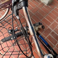 子供用カゴつきマウンテンバイクの画像