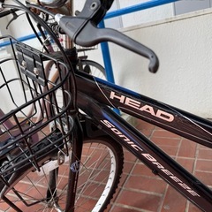 子供用カゴつきマウンテンバイクの画像