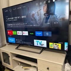 【キャンセル待ち】55型テレビと2TBレコーダーとテレビボード