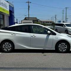 【自社ローン】トヨタ プリウス50 Aプレミアム モデリスタエアロ 純正ナビ レザーシート パワーシート シートヒーターの画像
