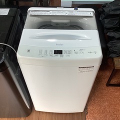 洗濯機　haier 4.5kg 2023年製
