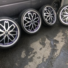 桜ホイール　165/40 17インチ　軽自動車
