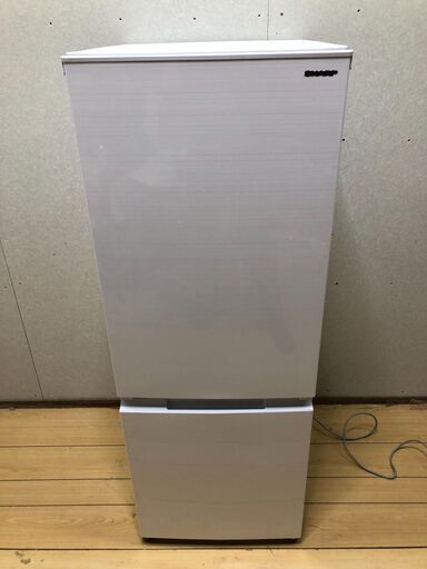 SHARP中古冷蔵庫 179L 2021年製 形名SJーD18GーW