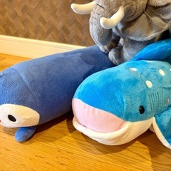 美品★ぬいぐるみ まとめて 海の生き物 動物 恐竜の画像