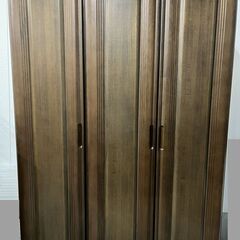 木製 ワードローブ 大型 3枚扉 洋服タンス 全国家具工業連合会...