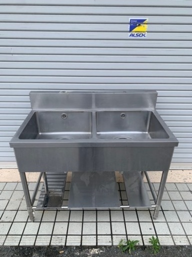 15 業務用ステンレスシンク 幅1100 飲食店