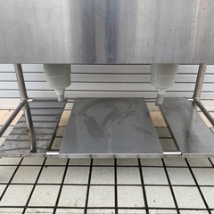 15 業務用ステンレスシンク 幅1100 飲食店の画像