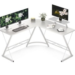 L型デスク129奥行き x 129幅 x 74高さ cm