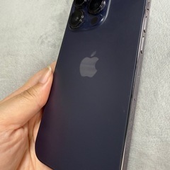 お値下げiPhone14pro 256GB ディープパープル
