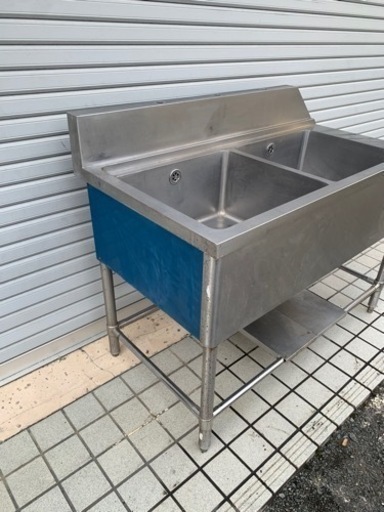 16 業務用ステンレスシンク 幅1225 飲食店