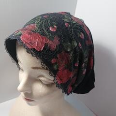 医療用ケア帽子　シルク