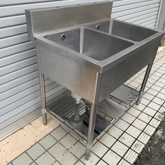 17 業務用ステンレスシンク 幅900 飲食店の画像