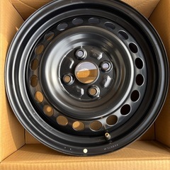ホイール(14インチ)4本、ナット、ホイルキャップカバーの画像