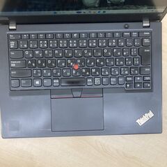 【ネット決済・配送可】Lenovo ThinkPad X13 Gen1 ノートPC i5 10世代 8GB SSD M.2 256GB 13.3 357の画像