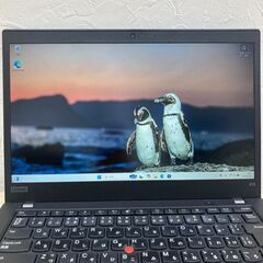 【ネット決済・配送可】Lenovo ThinkPad X13 Gen1 ノートPC i5 10世代 8GB SSD M.2 256GB 13.3 357の画像