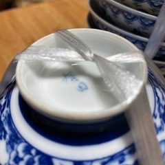 和柄の茶碗10個の画像