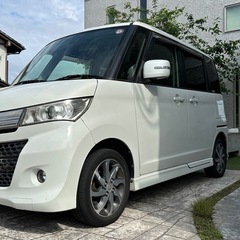 スズキ　パレット　6万キロ　パワースライドドア　禁煙　ETC ナビ　不具合無しの画像