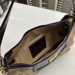 ☆値下げ☆W2505-803 COACH コーチハンドバッグ 中古の画像