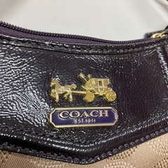 ☆値下げ☆W2505-803 COACH コーチハンドバッグ 中古の画像