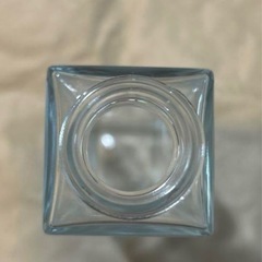 透明ガラス瓶６本の画像