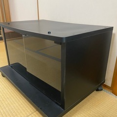 シンプルなテレビ台(ブラック)