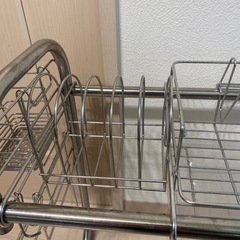 シンク上　水切り　ステンレス　伸縮の画像