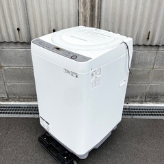 シャープ 洗濯機 ES-GE7C-W