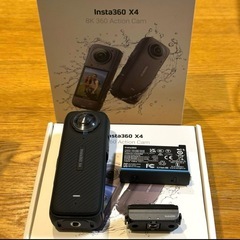 【新品未使用】Insta360 X4 本体＋クイックリリースマウント