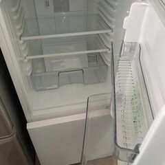自社配送可能 TWINBIRD 2020年製 110L 2ドア冷凍冷蔵庫 HR-E911 単身向けの画像
