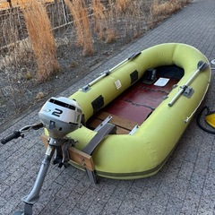 アキレスボート&ホンダ2馬力エンジン