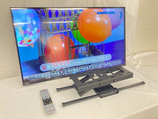 TOSHIBA 43C350X 4K液晶テレビ （専用スタンドのネジが不足） TOSHIBA