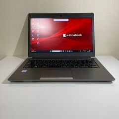★良好品★東芝 ダイナブック R63/H 第8世代i5 SSD2...