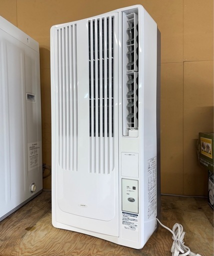新品 コイズミ 窓用エアコン 4.5~7畳用 リモコン付き KAW-1622/W