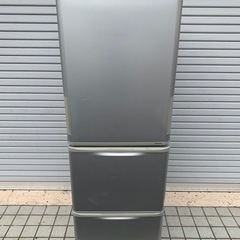 古冷3 格安！ ファミリー用両開き冷蔵庫 350L