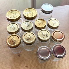 小瓶 13個セット 透明 ガラス 大小様々 趣味 収集 ビン