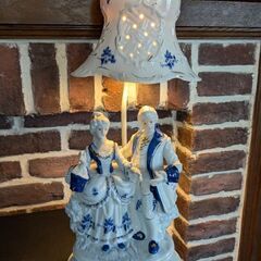 陶器♡ロココ調ライト