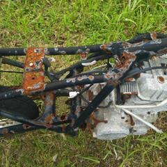 GB250  クラブマン 書付フレームの画像