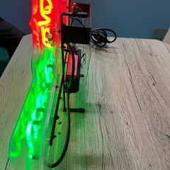 ハイネケン ガラス ネオン管 ビル 電飾 看板の画像