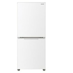 SJ-D15GJ-W シャープ 152L 2ドア冷蔵庫 ホワイト系