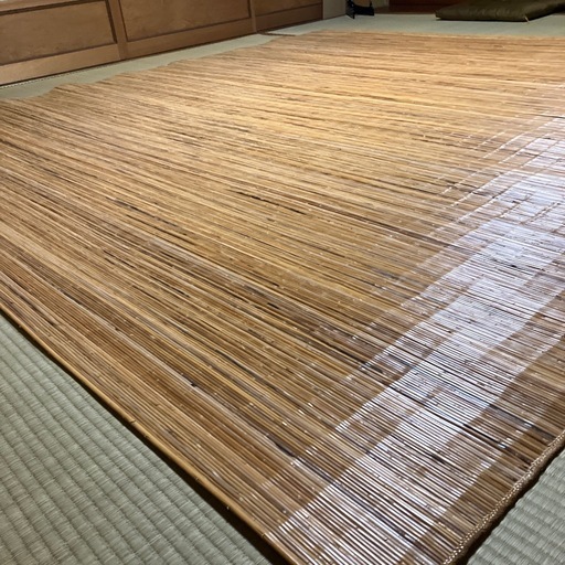 竹のござ