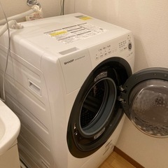 シャープの洗濯機の画像