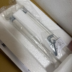 無印良品　スチールユニットシェルフ用つっぱりパーツ・大・ライトグレーの画像