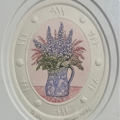 Philippa Whittle“The Blue Jug”ビンテージ 額の画像