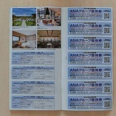 ANA株主優待券の画像