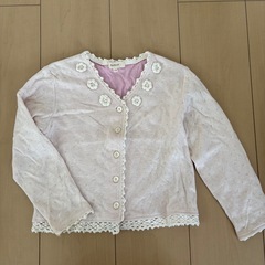 子ども服110cmハッシュアッシュ　カーディガン