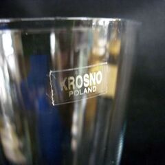 ☆Vent Ouest KROSNO グラス5点セット タンブラー コップ ヴァンウェスト クロスノ 原産国ポーランド ガラス 食器 札幌 北20条店の画像