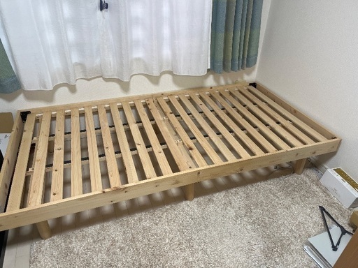 ジモティー見た」で5％OFF！【シングルベッド】シングルベッド